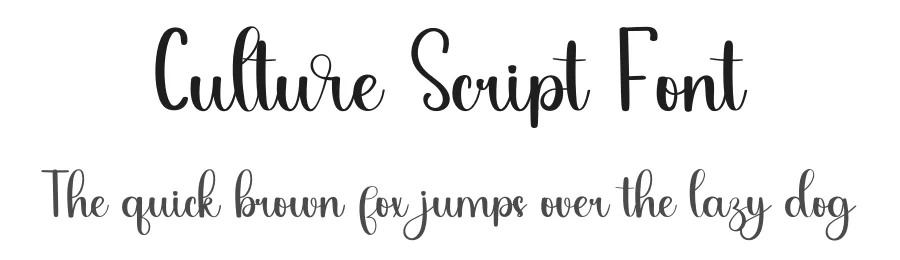 Culture Script Font by inermediaSTUDIO — Script Handwritten Font