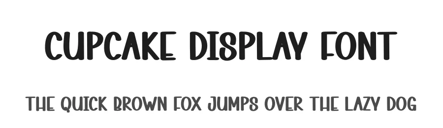 Cupcake Display Font by andikastudio — Display Font