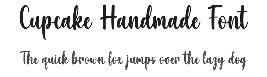 Cupcake Handmade Font by DN Creative — Script Handwritten Font