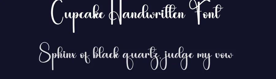 Cupcake Handwritten Font by andikastudio — Script Handwritten Font — thumbnail 2