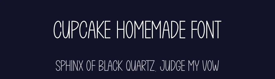 Cupcake Homemade Font by andikastudio — Display Font — thumbnail 2