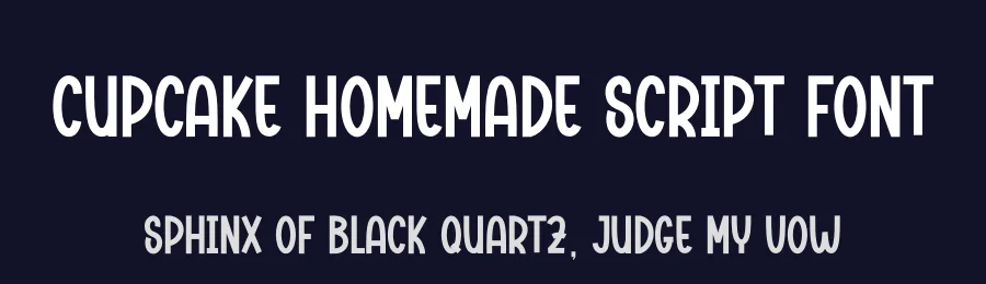 Cupcake Homemade Script Font by andikastudio — Display Font — thumbnail 2