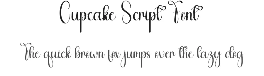 Cupcake Script Font by andikastudio — Script Handwritten Font