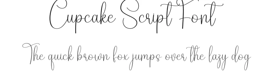 Cupcake Script Font by creativeletter — Script Handwritten Font