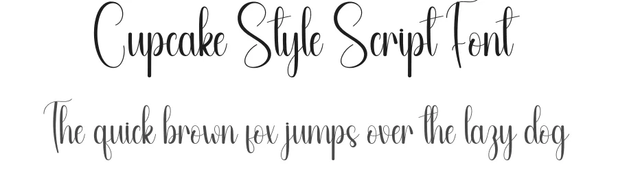 Cupcake Style Script Font by andikastudio — Script Handwritten Font