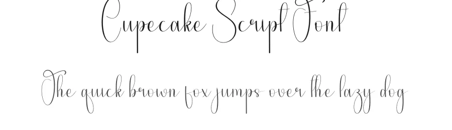 Cupecake Script Font by andikastudio — Script Handwritten Font