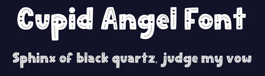 Cupid Angel Font by Mozatype Studio — Display Font — thumbnail 2