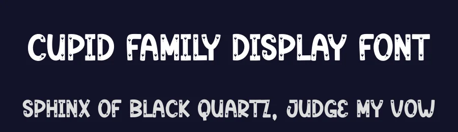 Cupid Family Display Font by andikastudio — Display Font — thumbnail 2