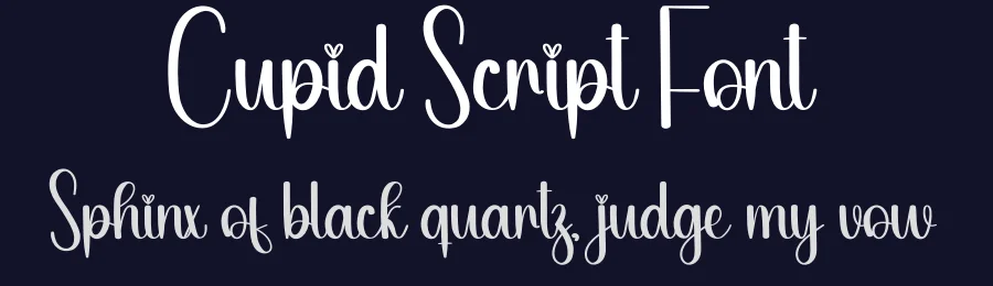 Cupid Script Font by creativeletter — Script Handwritten Font — thumbnail 2