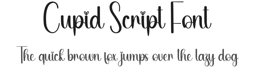 Cupid Script Font by creativeletter — Script Handwritten Font