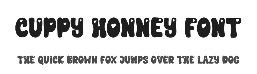 Cuppy Honney Font by Qwrtype Foundry — Display Font