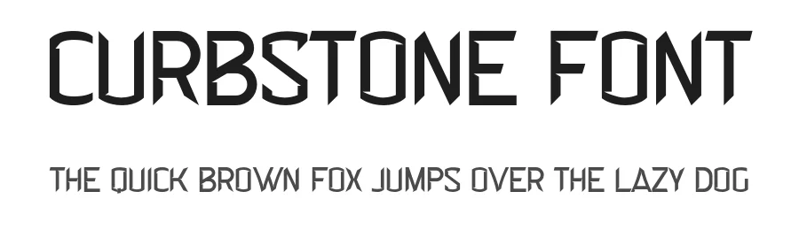Curbstone Font by Mevricks Studio — Display Font
