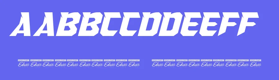 Curious Track Font by edricstudio — Display Font — thumbnail 3