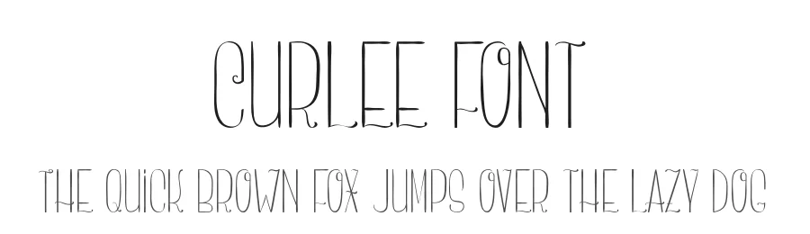 Curlee font by itypeface — Blackletter Font