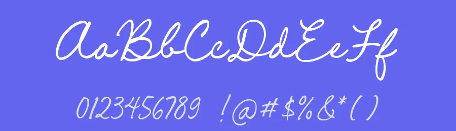 Cursive Amber Font by Timur type — Script Handwritten Font — thumbnail 3