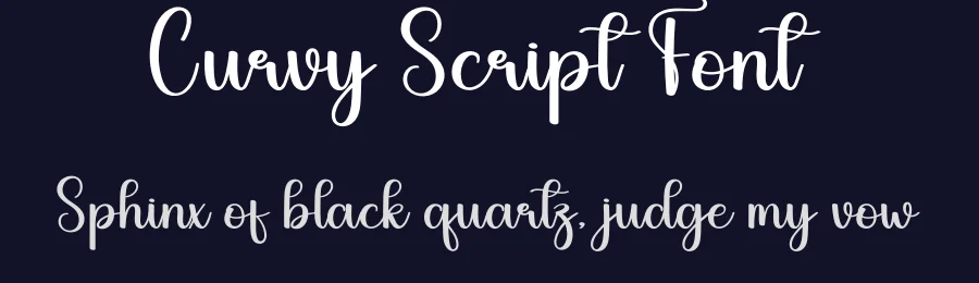 Curvy Script Font by andikastudio — Script Handwritten Font — thumbnail 2