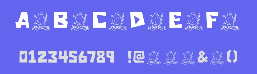 Cutcraft Free Font by Letterlays — Display Font — thumbnail 3