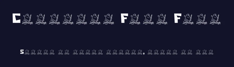 Cutcraft Free Font by Letterlays — Display Font — thumbnail 2