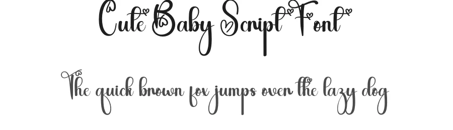 Cute Baby Script Font by andikastudio — Script Handwritten Font