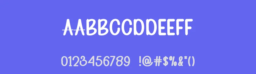 Cute Boho Display Font by freshtypeink — Display Font — thumbnail 3