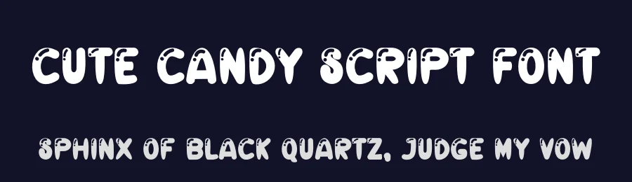 Cute Candy Script Font by freshtypeink — Display Font — thumbnail 2