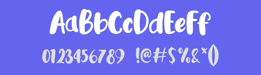 Cute Chalk Display Font by MasyafiStudio — Display Font — thumbnail 3