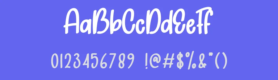 Cute Groovy Handmade Font by creativeletter — Display Font — thumbnail 3