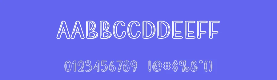 Cute lovely – Playful And Unique Font by freshtypeink — Display Font — thumbnail 3