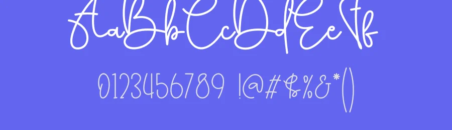 Cute Ornament Script Font by creativeletter — Script Handwritten Font — thumbnail 3