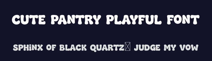 Cute Pantry Playful Font by freshtypeink — Display Font — thumbnail 2