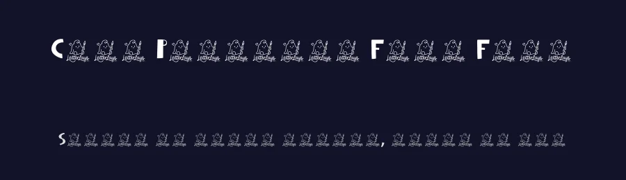 Cute Papercut Free Font by Letterlays — Decorative Font — thumbnail 2