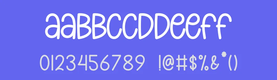Cute Pinky Display Font by creativeletter — Display Font — thumbnail 3