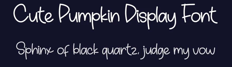 Cute Pumpkin Display Font by andikastudio — Display Font — thumbnail 2
