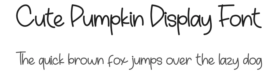 Cute Pumpkin Display Font by andikastudio — Display Font