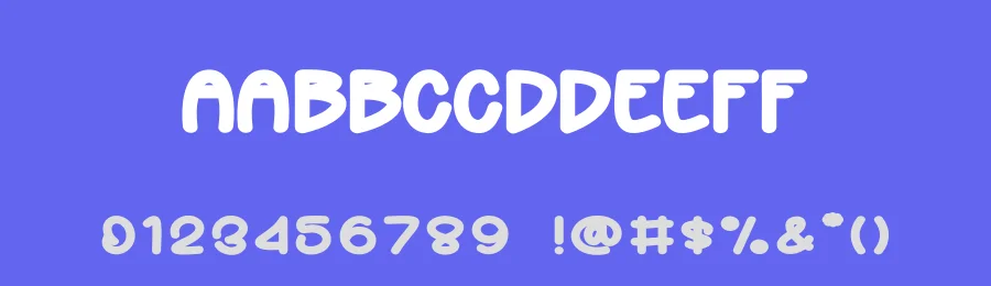 Cute Rainbow – Playful And Unique Font by andikastudio — Display Font — thumbnail 3