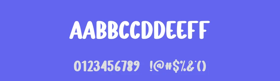 Cute Teddy Bear Display Font by andikastudio — Display Font — thumbnail 3