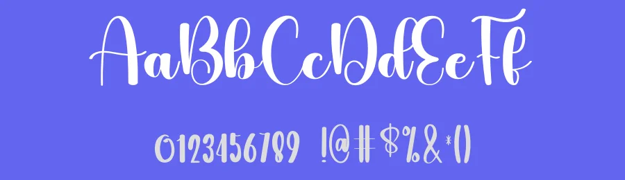 Cute Thick Style Script Font by freshtypeink — Script Handwritten Font — thumbnail 3