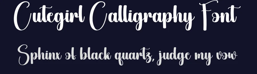 Cutegirl Calligraphy Font by andikastudio — Script Handwritten Font — thumbnail 2