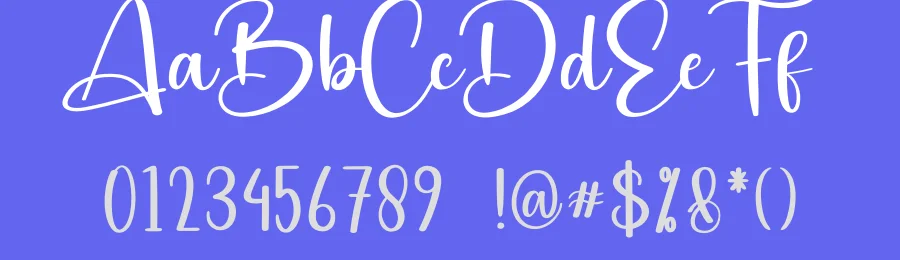 Cutegirl Calligraphy Script Font by creativeletter — Script Handwritten Font — thumbnail 3