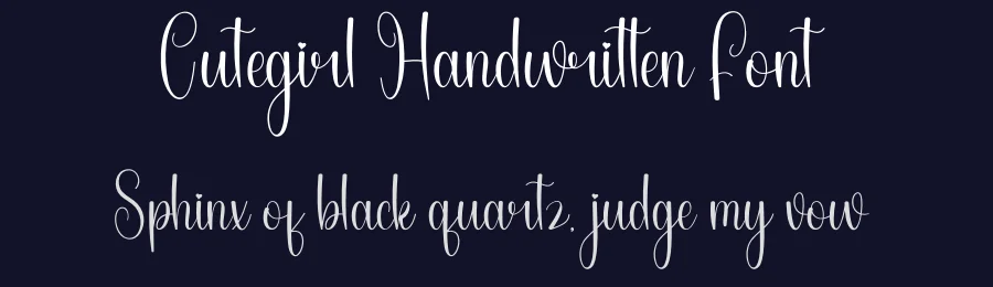 Cutegirl Handwritten Font by andikastudio — Script Handwritten Font — thumbnail 2