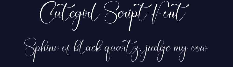 Cutegirl Script Font by creativeletter — Script Handwritten Font — thumbnail 2