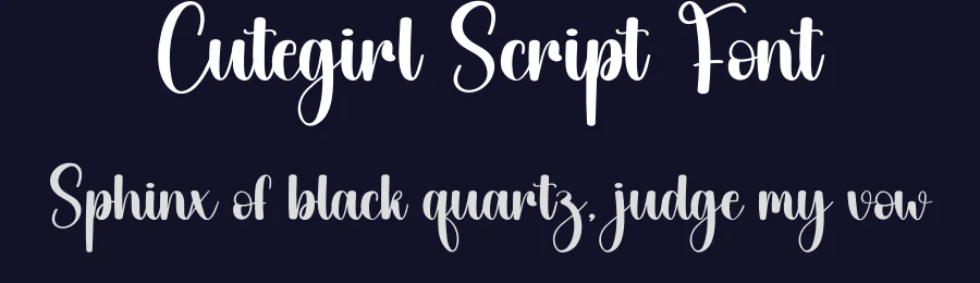 Cutegirl Script Font by creativeletter — Script Handwritten Font — thumbnail 2