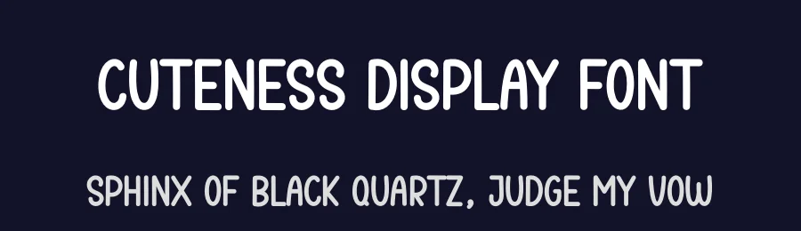 Cuteness Display Font by andikastudio — Script Handwritten Font — thumbnail 2