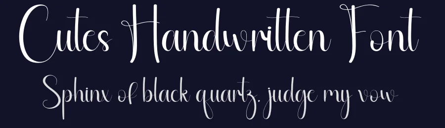 Cutes Handwritten Font by andikastudio — Script Handwritten Font — thumbnail 2