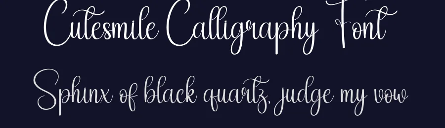 Cutesmile Calligraphy Font by andikastudio — Script Handwritten Font — thumbnail 2