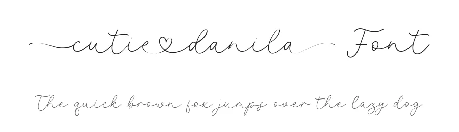 Cutie Danila Font by Timur type — Script Handwritten Font