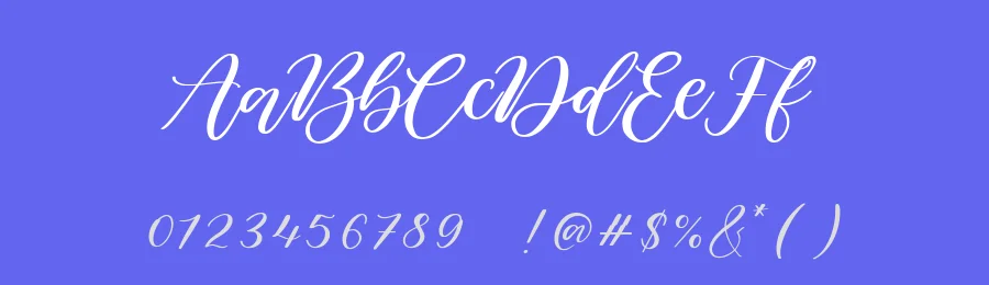 Cuties Peaches Modern Calligraphy Font by balpirick — Script Handwritten Font — thumbnail 3