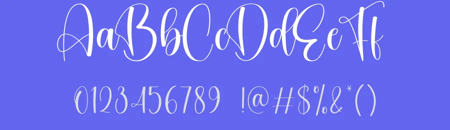 Cutting Calligraphy Font by creativeletter — Script Handwritten Font — thumbnail 3