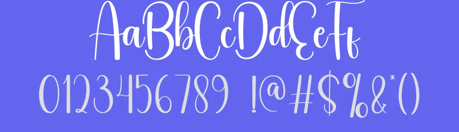 Cyan Script Font by andikastudio — Script Handwritten Font — thumbnail 3