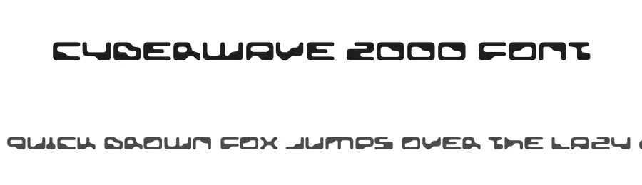 Cyberwave 2000 Font by HipFonts — Display Font
